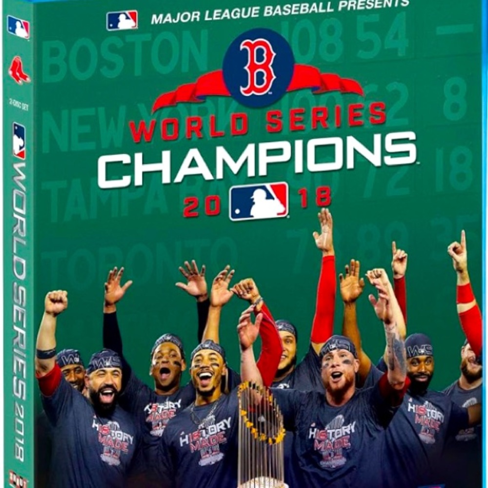 Boston Red Sox 2018 World Series on Blu-Ray DVD. Brand new and sealed.